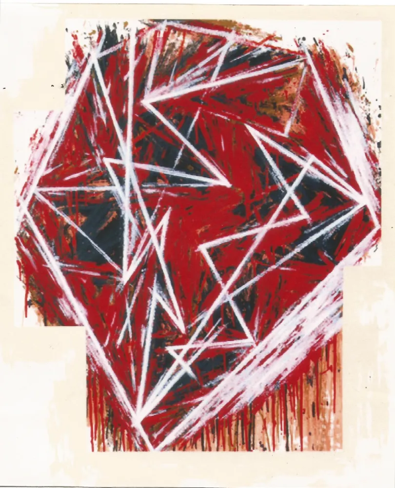 シルクスクリーン Bochner - Untitled