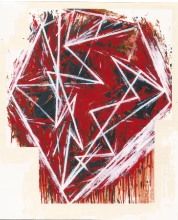 シルクスクリーン Bochner - Untitled