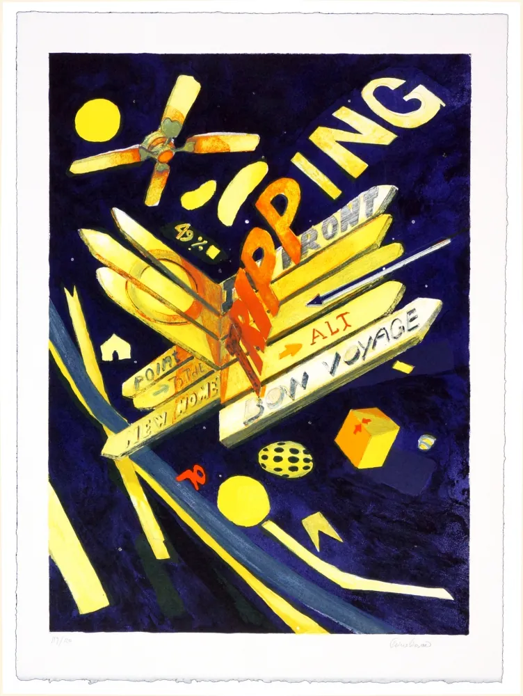 リトグラフ Boesen - Bon Voyage