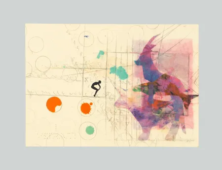 リトグラフ Boetti - Boetti A4