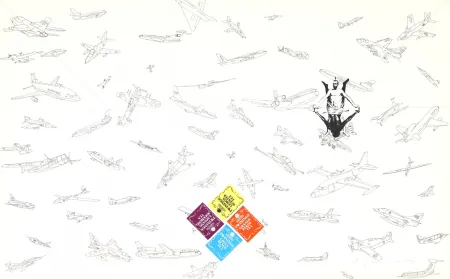 シルクスクリーン Boetti - Twinings