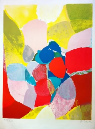 リトグラフ Bolin - Composition 3