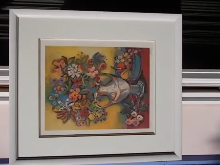 リトグラフ Bolorè  - Le Bouquet