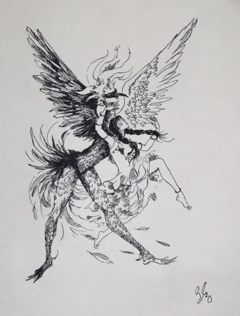 彫版 Bonabel - Louis-Ferdinand Céline - Gravure Originale 