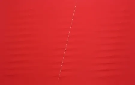 シルクスクリーン Bonalumi - Rosso 1999