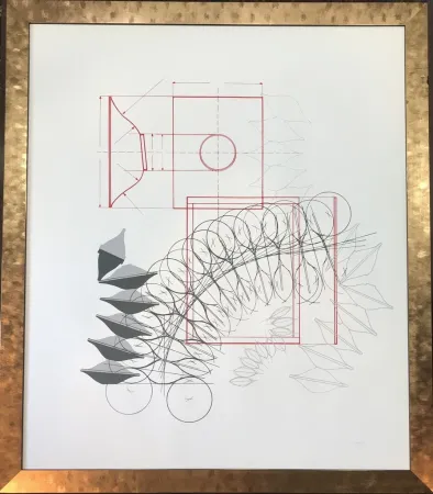 リトグラフ Bonalumi - Senza titolo 