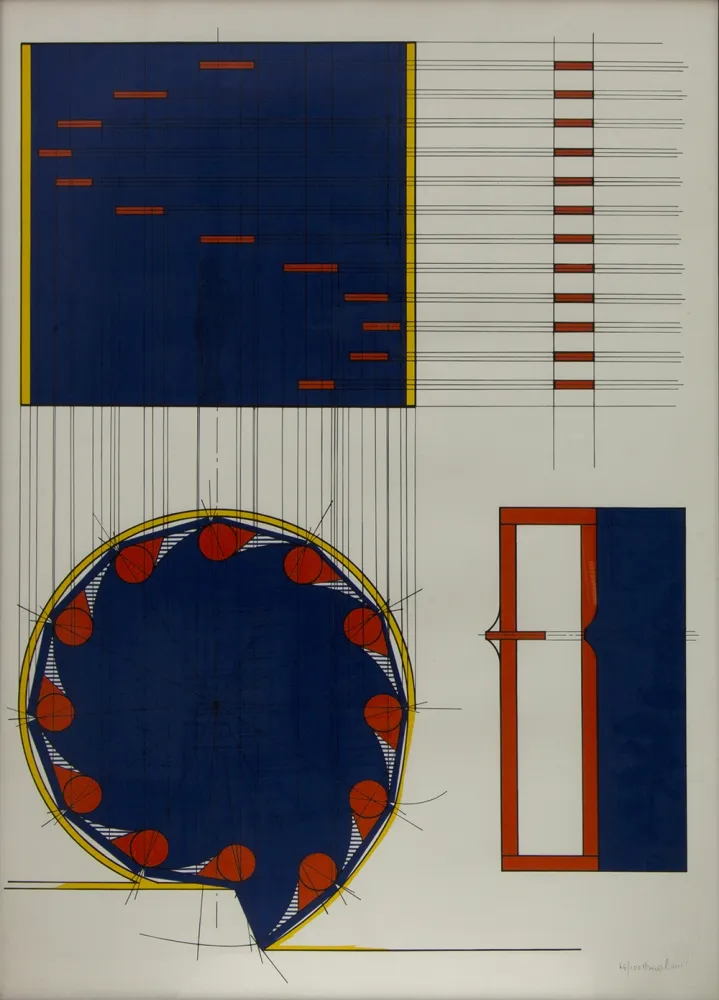 シルクスクリーン Bonalumi - SENZA TITOLO