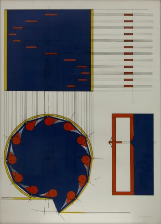 シルクスクリーン Bonalumi - SENZA TITOLO