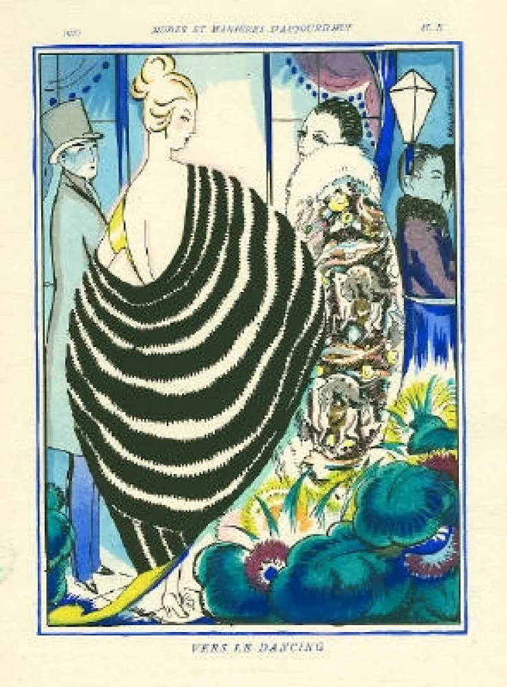 挿絵入り本 Bonfils - MODES ET MANIÈRES D'AUJOURD' HUI. Neuvième Année. 1920‎