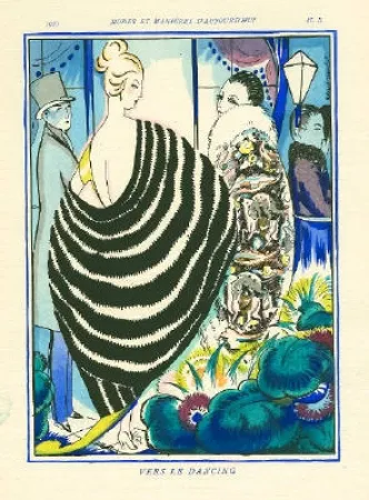 挿絵入り本 Bonfils - MODES ET MANIÈRES D'AUJOURD' HUI. Neuvième Année. 1920‎