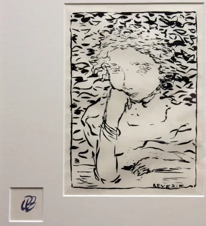 リトグラフ Bonnard - Reverie