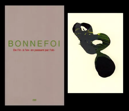 挿絵入り本 Bonnefoi - L'Art en écrit  