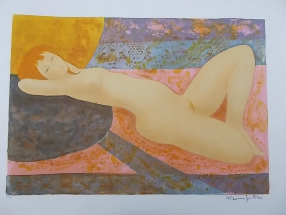 リトグラフ Bonnefoit - La bôhème de mon coeur