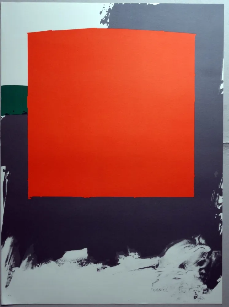 リトグラフ Borrell Palazón - A.L. BARCELONA 90