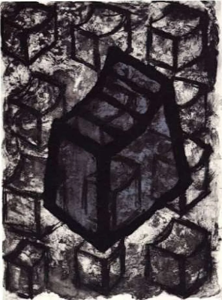 彫版 Boshier - Contained Though II. Flow