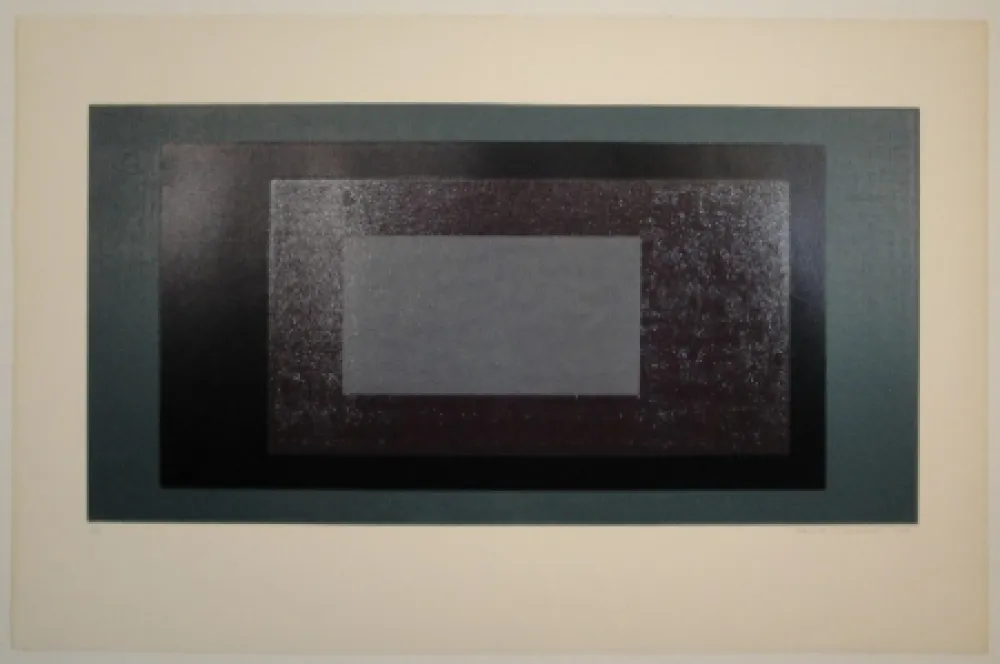 木版 Bosshard - Holztafeldruck (vierfarbig). 