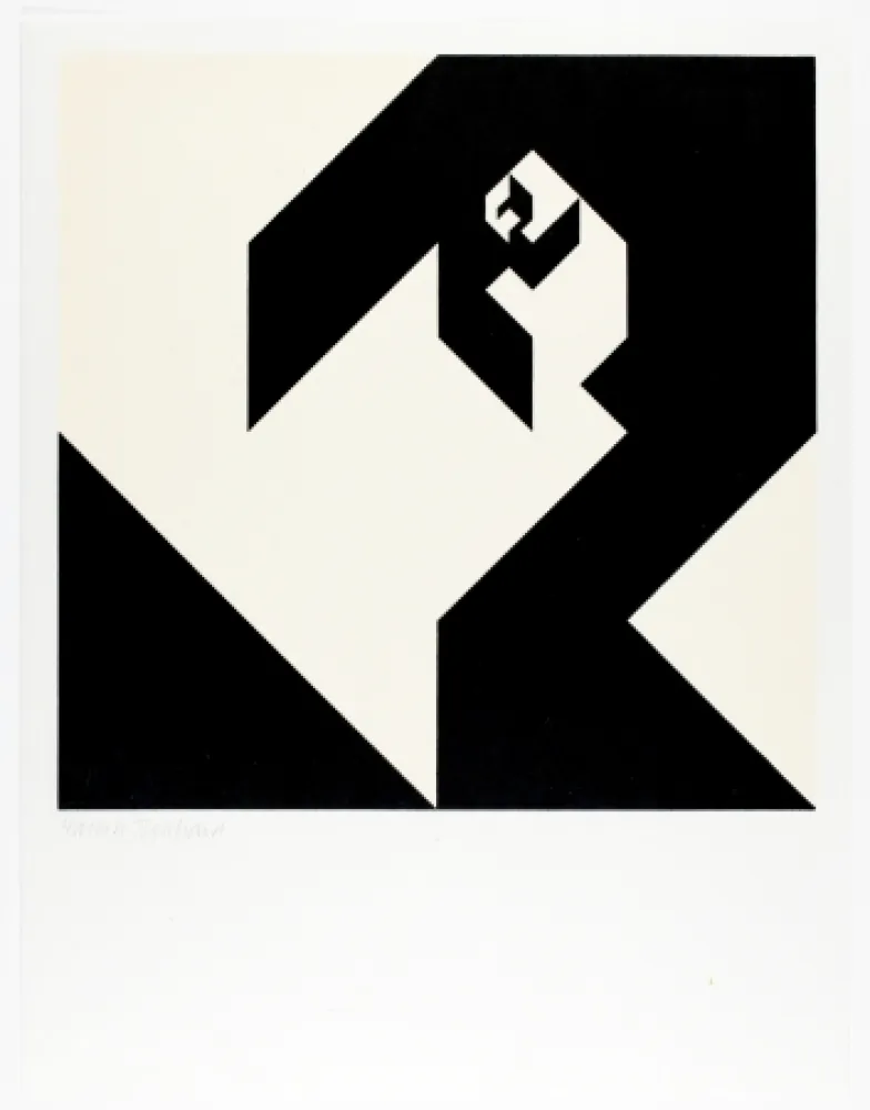 木版 Bosshard - Variation 7