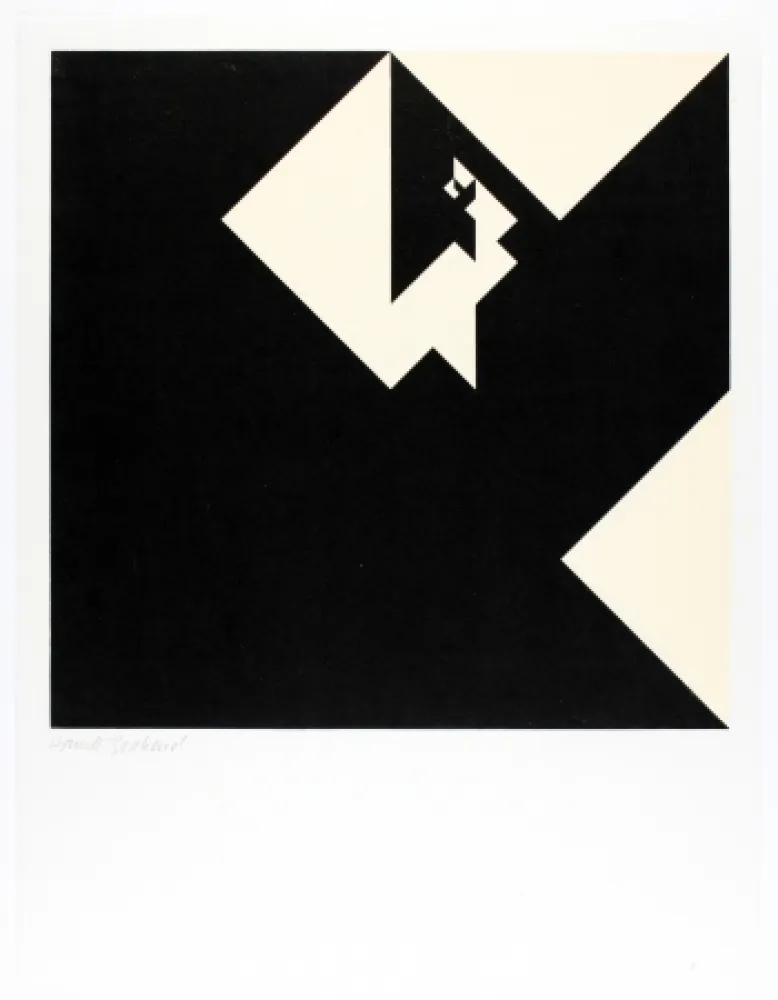 木版 Bosshard - Variation 9