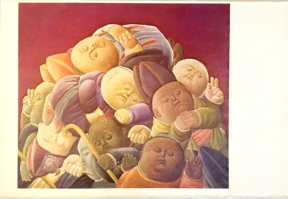 リトグラフ Botero - Untitled