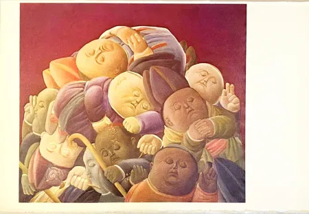 リトグラフ Botero - Untitled