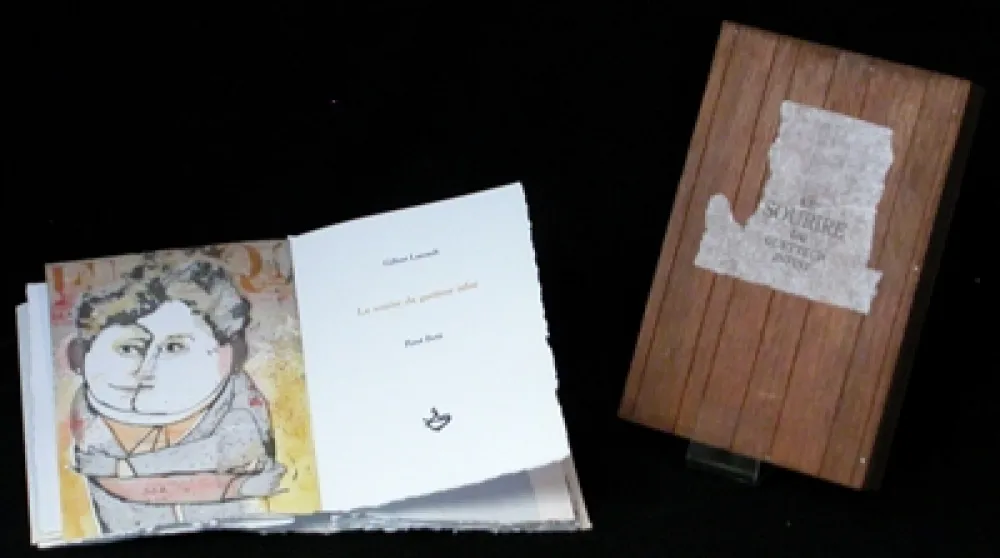 挿絵入り本 Botti  - Le sourire du guetteur infini