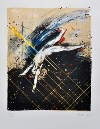 リトグラフ Botti  - Sans titre