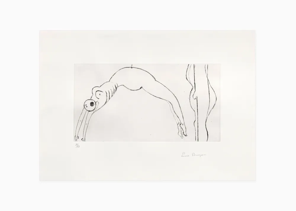 彫版 Bourgeois - Arched figure