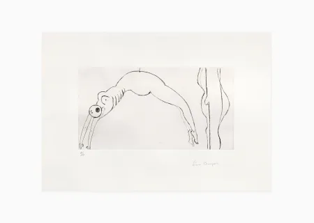 彫版 Bourgeois - Arched figure