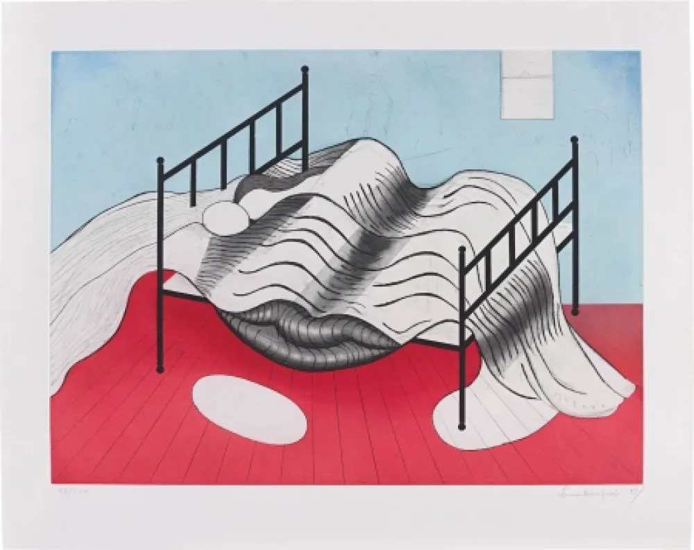 アクチアント Bourgeois - Le Lit Gros Edredon (With Lips)