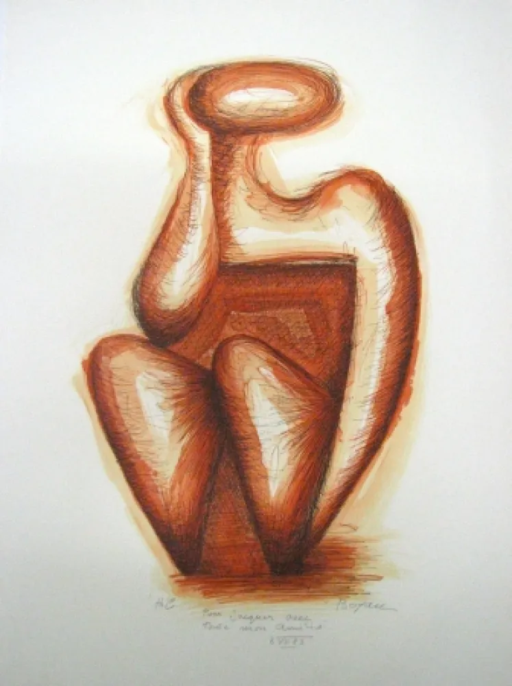 リトグラフ Boyan - Untitled