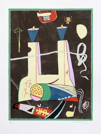 シルクスクリーン Bradley - October