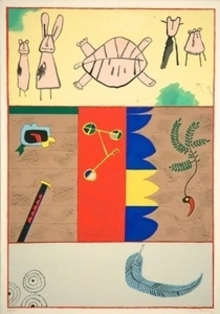 シルクスクリーン Bradley - Sans titre