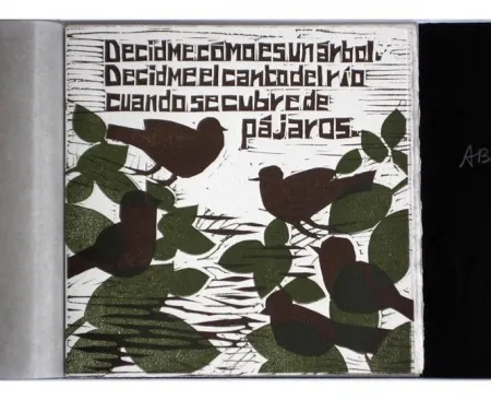 挿絵入り本 Brancaforte - Decidme cómo es un árbol