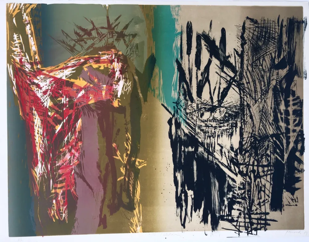 リトグラフ Brandes - Sans titre