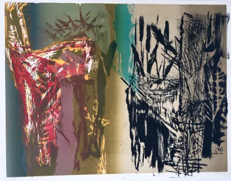 リトグラフ Brandes - Sans titre