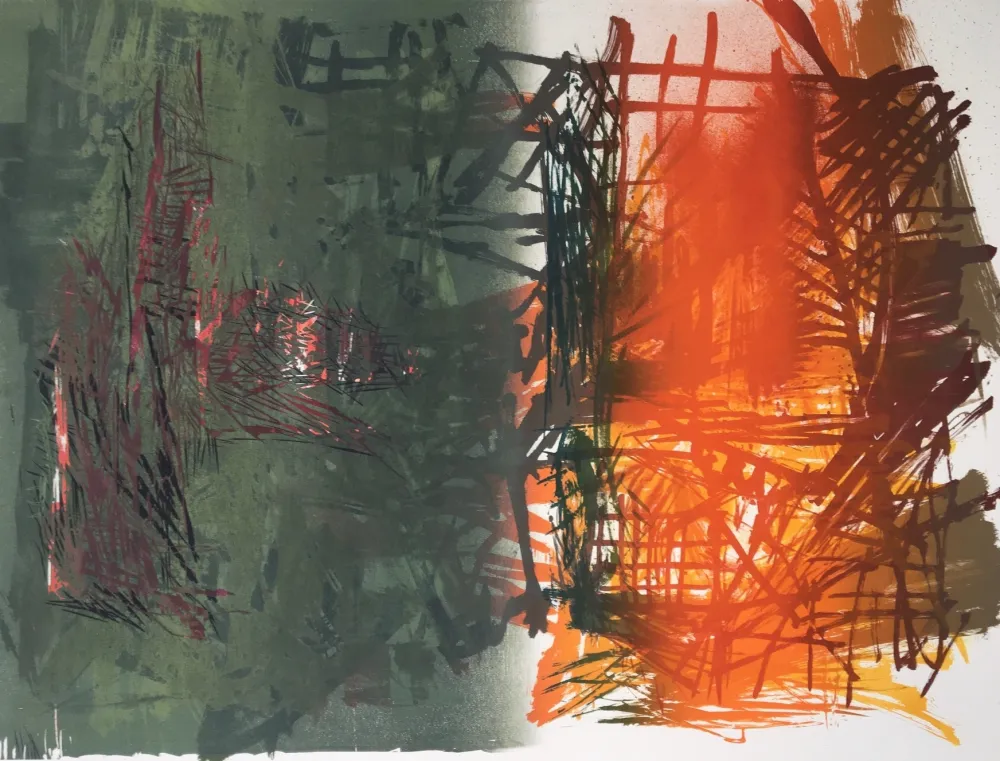 リトグラフ Brandes - Sans titre