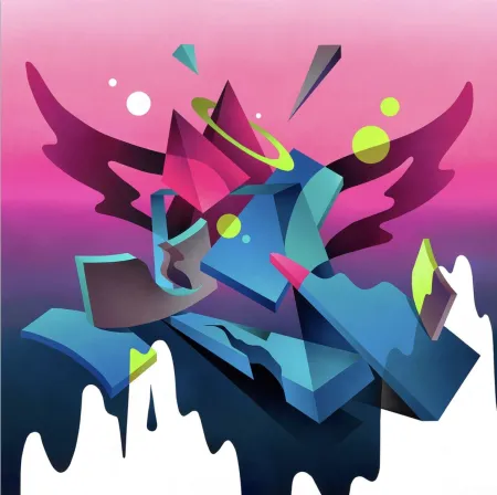 シルクスクリーン Brandrup - Free Flying