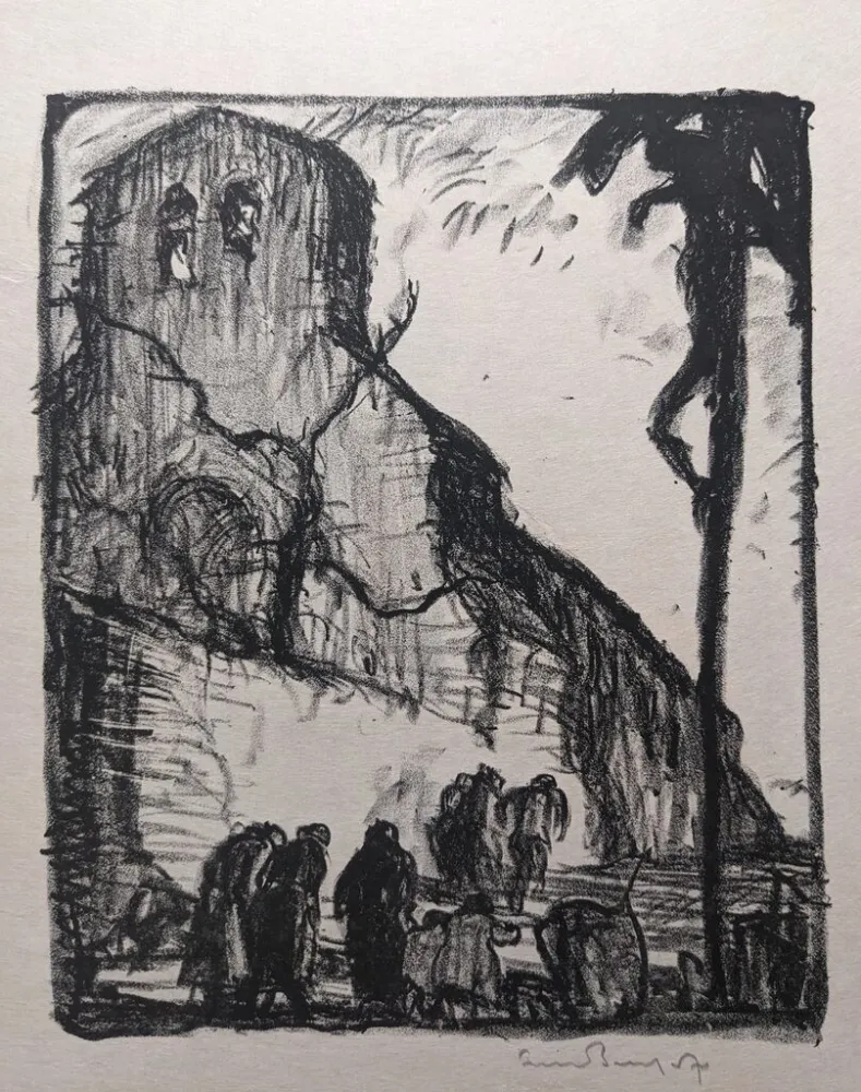 挿絵入り本 Brangwyn - Les Campagnes Hallucinées