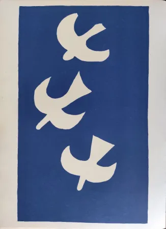 リトグラフ Braque (After) - Carnets intimes de Braque II