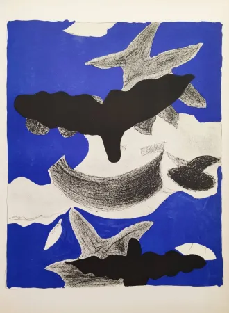 リトグラフ Braque (After) - Carnets intimes de Braque V