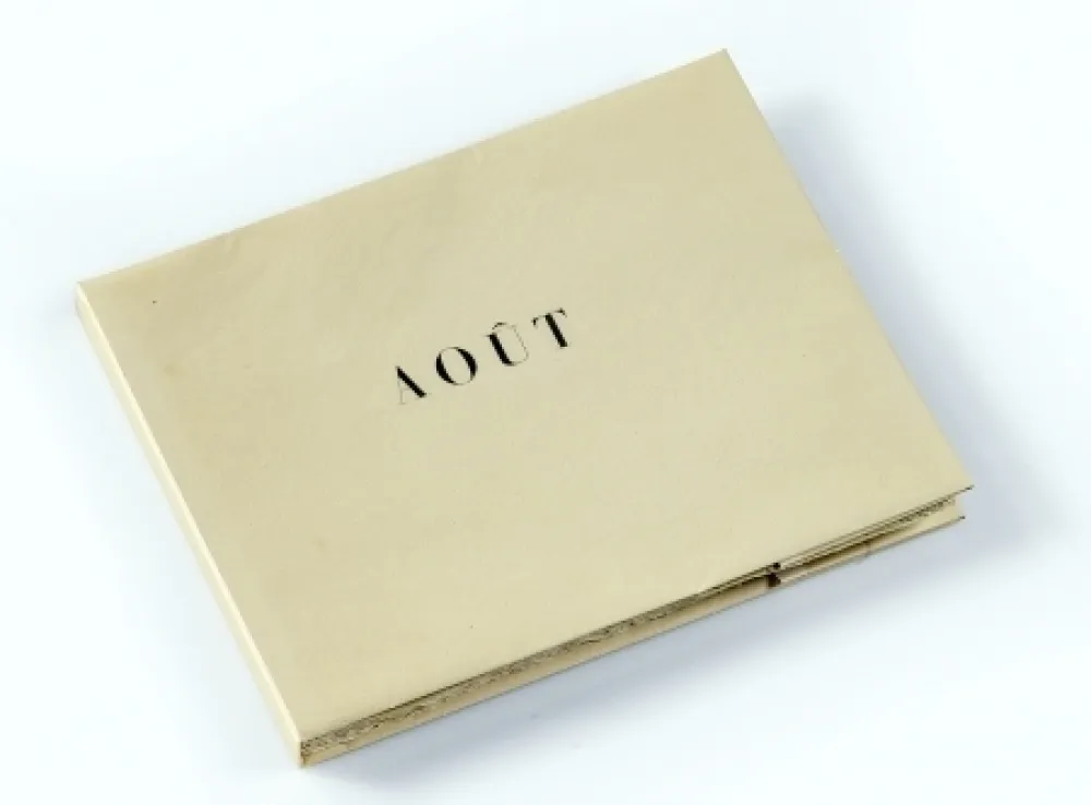 挿絵入り本 Braque - Aout 