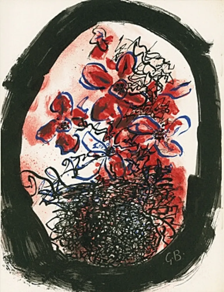 挿絵入り本 Braque - Braque Lithographe