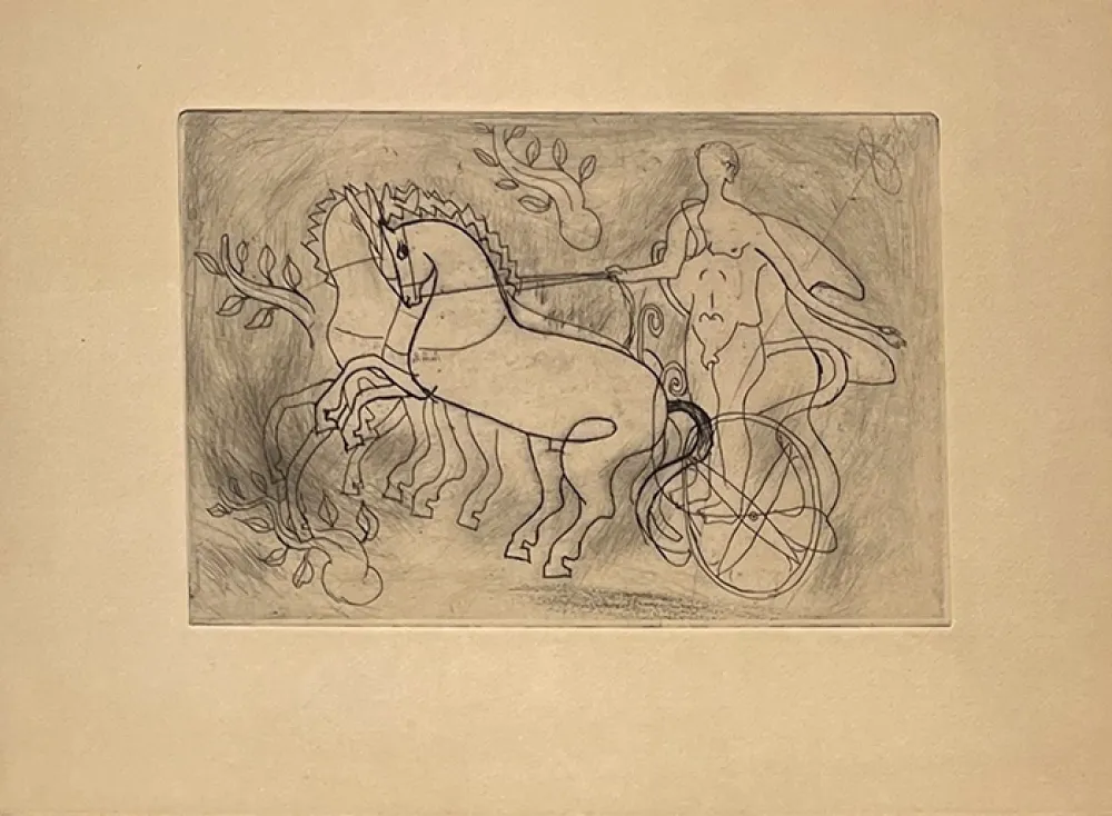 彫版 Braque - Char