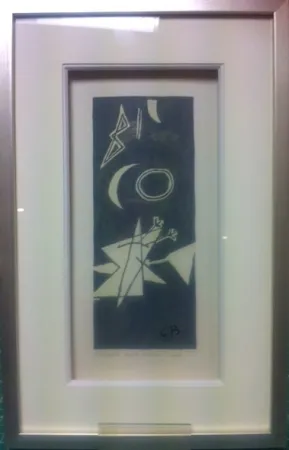 リトグラフ Braque - Ciel gris