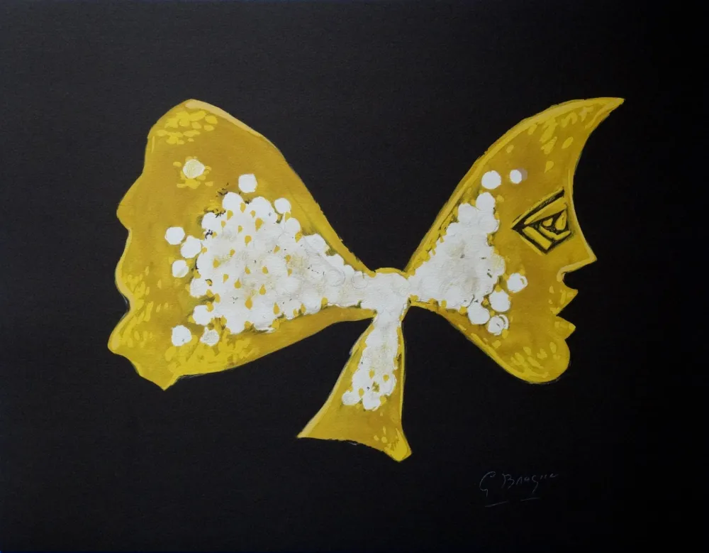 リトグラフ Braque - Déesse de la Lune, Sélène