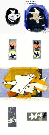 挿絵入り本 Braque - DERRIÈRE LE MIROIR N° 115. BRAQUE. Juin-Juillet 1959.