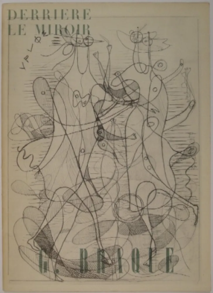 挿絵入り本 Braque - DERRIÈRE LE MIROIR, Nos 71-72