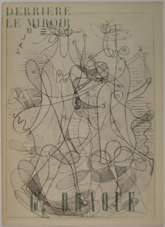 挿絵入り本 Braque - DERRIÈRE LE MIROIR, Nos 71-72