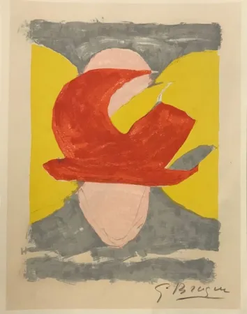 リトグラフ Braque - Descente aux enfers planche 4 