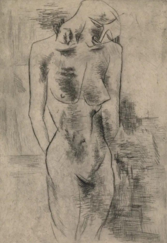 彫版 Braque - Etude de nu